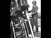 12.8cm Flak shell ready to load into the gun.