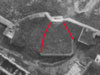 This casemate has been built into the outer wall.