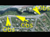 R to L :
    Obs - observation cupola.
    Obs - A small Vf machine gun emplacement.
    Obs - a larger Vf observation/Fire Control Post.