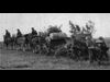 Horse drawn artillery.
