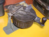 Ammunition magazine loading tool. Les chargeurs "Camembert". They look like Camembert cheese rounds.
