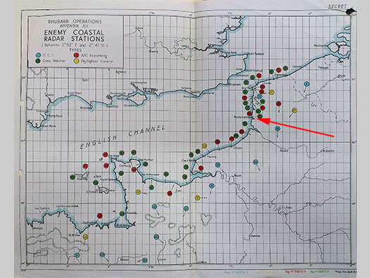 StP Berck Süd (Coastwatcher Radar), Fu.MG Seetakt Gema Zertsörersaüle Fu.MO 3.