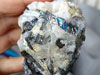 Cornish Iridescent Wolframite in Quartz. Cligga Head Mine, St Agnes,Cornwall.