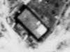 Semi sunk hut used as barracks.