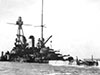 Settled on the sea bed off Ouistreham.
