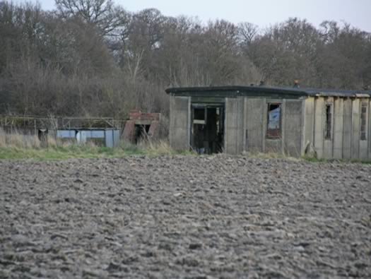 Inside a BCF hut at RAF Snailwell.