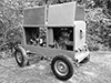 Mobile Lister generator set that could have been garaged here.