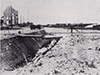 Anti-tank ditch.