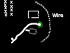 Plan. 
    Behind - Anti-tank obstacles. Front ---- Wire defence.
    Above -- Skoda casemate.
    Below -- MG bunker.