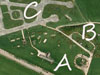 There were three RAF aviation petrol instillations:
    A - 3941/41 [38]48000gal. 
    B - 9846/41 (39) 72000gal. 
    C - 15425/40 (8) 24,000gal.