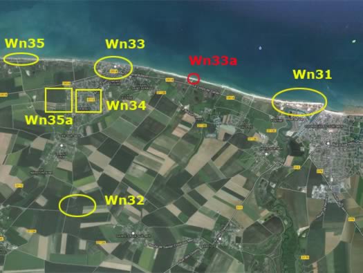 Wn33a   Graye-sur-Mer Breche Le Bisson.