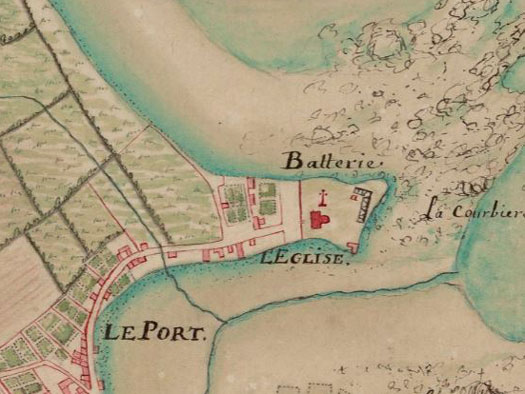 StP122 Barfleur rive gauche du port