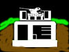 Side elevation of how I see this emplacement would look.