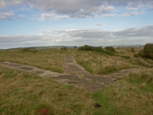 Brean Down, Somerset Bombing Range