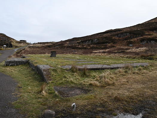 Emergency Coastal Battery,
Rubha nan Sasan (Cove).