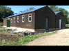 It may have been a wooden hut like this one..