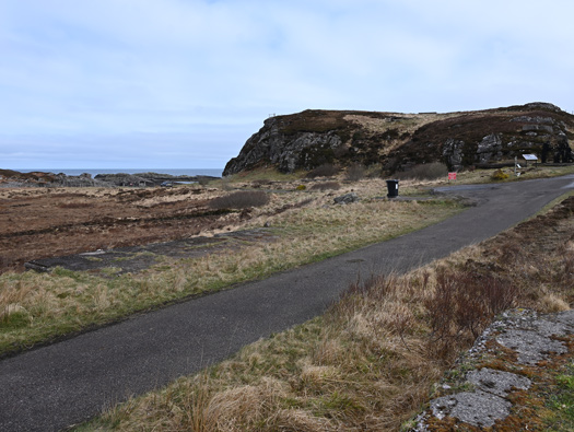 Emergency Coastal Battery,
Rubha nan Sasan (Cove).