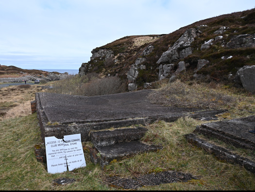 Emergency Coastal Battery,
Rubha nan Sasan (Cove).