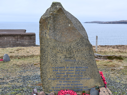 Emergency Coastal Battery,
Rubha nan Sasan (Cove).