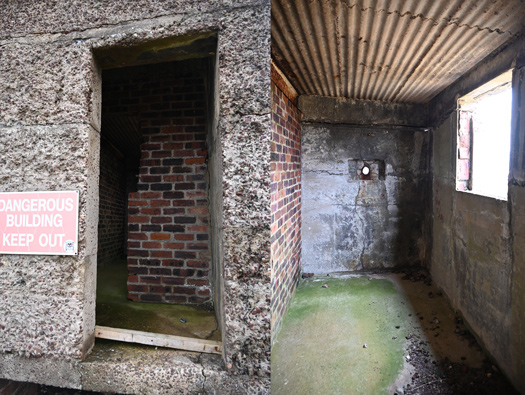 Emergency Coastal Battery,
Rubha nan Sasan (Cove).