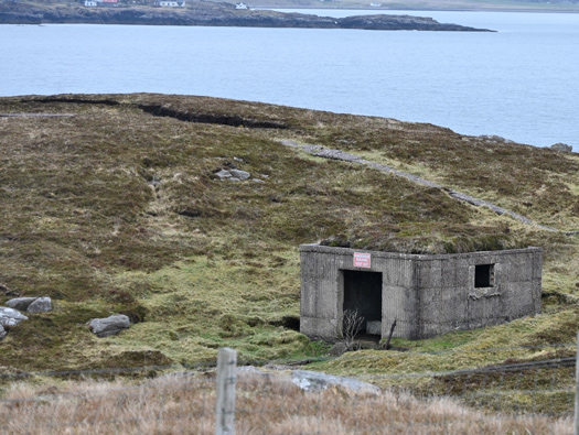 Emergency Coastal Battery,
Rubha nan Sasan (Cove).