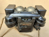Army field telephone.