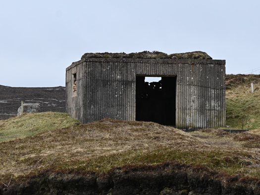 Emergency Coastal Battery, Rubha nan Sasan (Cove).