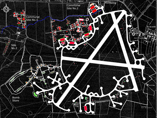 RAF Marston Moor, Airfield Site