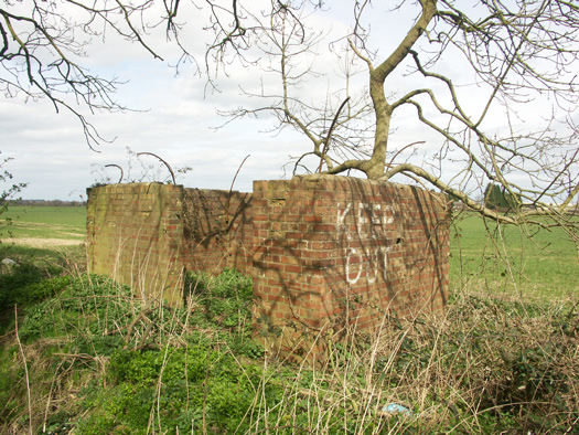 RAF Marston Moor 
Bomb Store