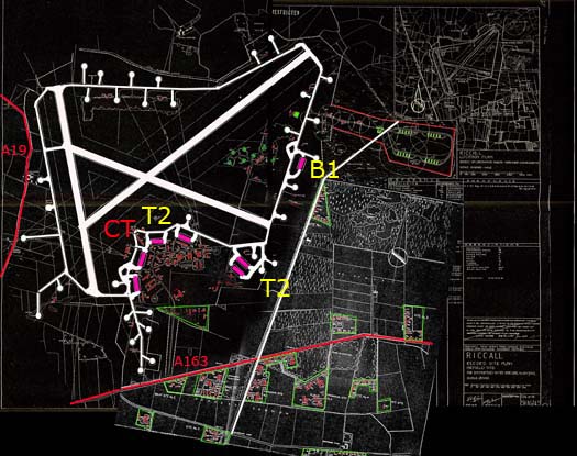 RAF Riccall, Airfield Site.