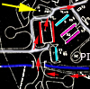 Plan the red arrows are where I walked and the yellow is the above picture.