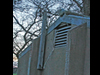 Air vents in the end walls and the electrical connection.