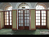 Inside the main doors.