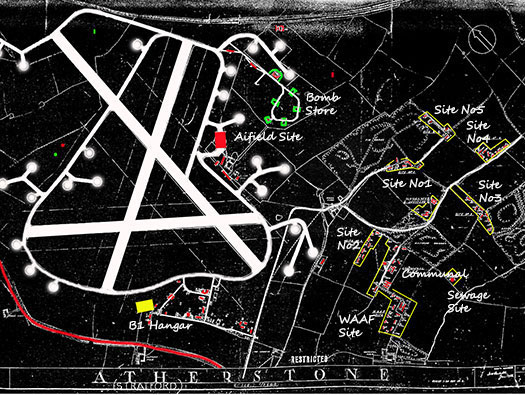 RAF Stratford, Airfields Site.