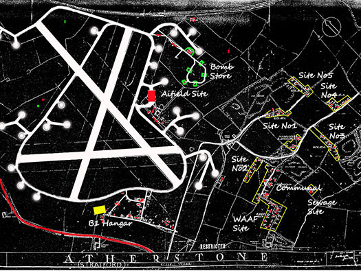 RAF Stratford, Dispersed Sites