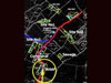 Plan the route walked.