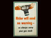 Wear your gas mask poster.