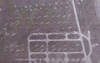 Aircraft storage roadways.