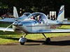 G-CEFZ about to take off from Kemble. 09 October 
      2020