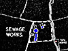 Sewage site plan.