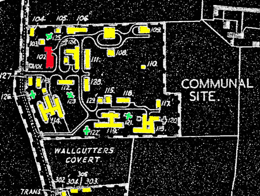 RAF Long Newnton, Decontamination Building