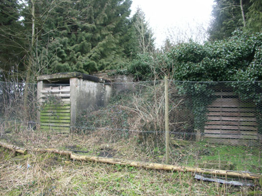 RAF Long Newnton, Decontamination Building