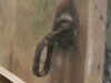 Door handle.