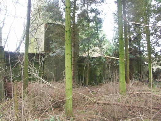 RAF Long Newnton, Decontamination Building