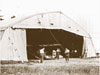 Bessoneau canvas hangar.