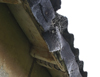 Note this roof is made of concrete covered with tarred felt & asbestos sheets.