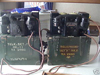 Field telephones.