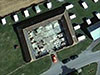 The Ox barn from above.