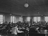 Station office in a large RAF camp.
