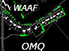 Kirby Avenue plan. OMQ Officers Married Quarters. WAAF quarters.